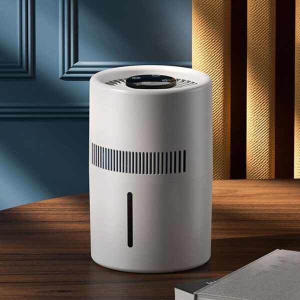 Large Capacity Dual Functional Bedroom Humidifier and Air Purifier with Efficient Purification, Quiet Running for Home Office Dorm Nursery, Simple and Stylish for Health and - Image 2