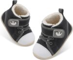 JOINFREE Baby Winter Booties Infant Girls Boys Indoor Outdoor Newborn Crib Shoes Toddlers Cozy House Shoes Baby Winter Walking Shoes