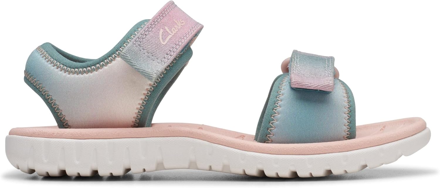 71v01v2kaL._AC_SL1500_.jpg Clarks Girl's Surfingtide K. Sandal - Image 1