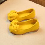 Toddler Winter Shoes Girls Princess Single Shoes Baby Bowknot Kid Children Girls Student Dance Solid Soft Baby Shoes Girls Shoes Size 3 - Image 3
