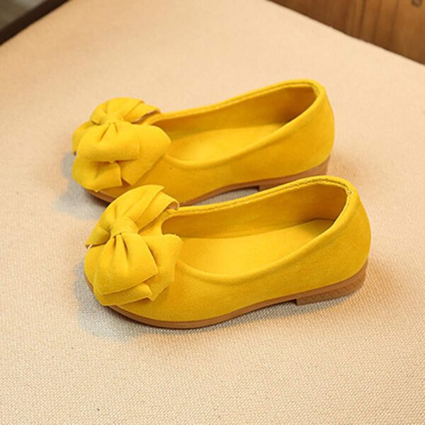 Toddler Winter Shoes Girls Princess Single Shoes Baby Bowknot Kid Children Girls Student Dance Solid Soft Baby Shoes Girls Shoes Size 3 - Image 3