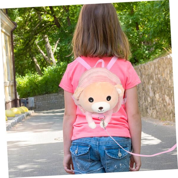 Holibanna Toddler Head Protector Backpack Plush Mini School Bag Leash Toddler Backpack Harness Boys and Girls Mini Backpack - Image 5