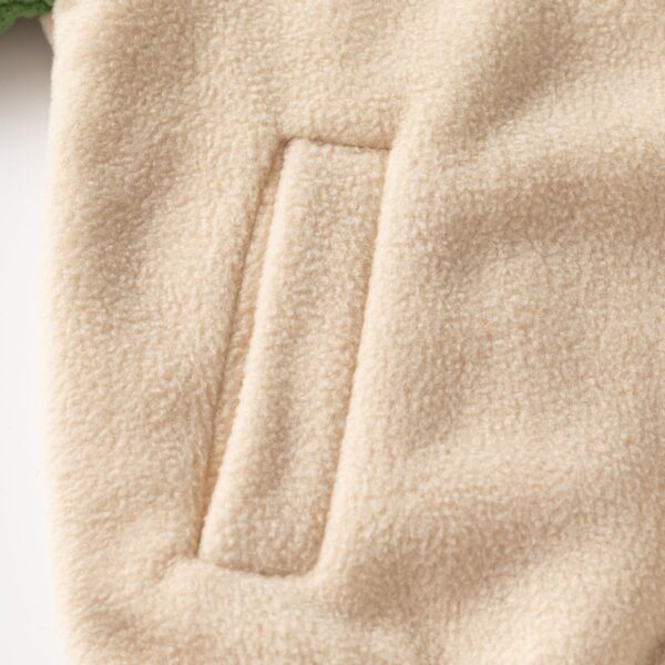 Gajaous Toddler Kids Polar Fleece Jacket,Baby Boys Full-Zip Long Sleeve Warm Coats Outwear for Fall Spring Winter - Image 4