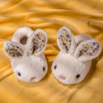 Hitopteu Kids Slippers Boys Girls Cute Bunny Slippers Winter Plush Warm House Shoes Soft Anti-Slip Novelty Rabbit Slippers for Toddler - Image 6