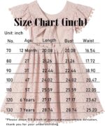 Beganly Girls Elegant Lace Princess Dress Toddler Vintage Pom Pom Flutter Sleeve Party Dresses - Image 3