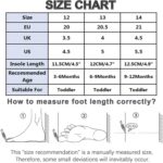 Shoe for Baby Girls Boys Warm Soft Booties Anti Slip Socks Shoes Pre-Walker Shoes Mary Jane Infant Toddler Shoes Baby Boys Girls Indoor Slippers Floor Socks - Image 6