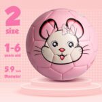 U&C Planet Football for Toddlers, Small Kids Football Size 2 Football, Mini Ball for Kids 1-6 Years Old, Garden Balls Gift - Image 2