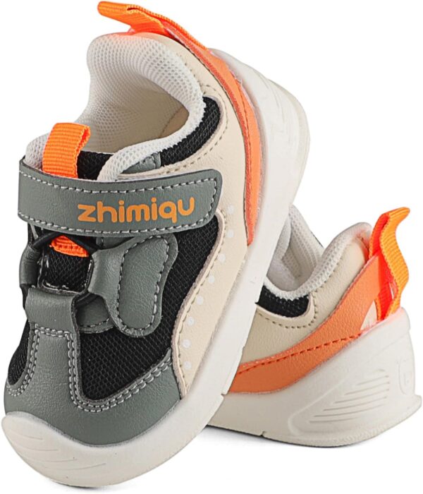 LACOFIA Baby Shoes Boys Girls First Walking Shoes Infant Toddler Trainers Soft Lightweight Anti-Slip Sneakers - Image 4