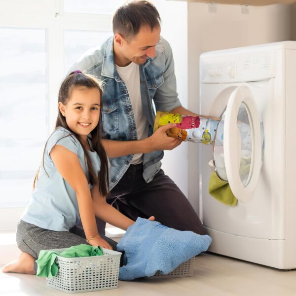 Othway Baby Bath Mat Non Slip 100 x 40 cm, Cartoon Children Bathtub Mat Anti Mold Extra Long Bathroom Shower Mat,Bath Mat for Kids with Suction Cups & Drain Holes - Image 7