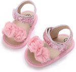 Toddler Soft Shoes Baby Girls Boys Sandals Infant Outdoor Casual Slipper Toddler First Walking Princess Shoes for 0 to 18 Months - Image 2