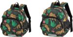 ISAOA Toddler Backpack with reins, Kids Anti-Lost Rucksack with Safety Harness,Jungle Leopard Backpack for Boys and Girls Baby Preschool Mini Bag with Leash,S - Image 3