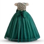 TTYAOVO Girl Flower Dress Elegant Wedding Lace Princess Party Gown - Image 3