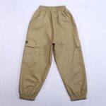 WWricotta Boys Kids Summer Casual Fashion Cargo Pants Solid Color Loose Sweatpants Trousers for Sports Activewear Footie Pajamas Baby Boy - Image 3