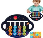 Color Matching Slide Puzzle,Kids' Indoor Climbers & Play Structures Bunny Design | Sorting & Stacking Games, Educational Wooden Models, Assembly & Disentanglement Puzzles - Image 6