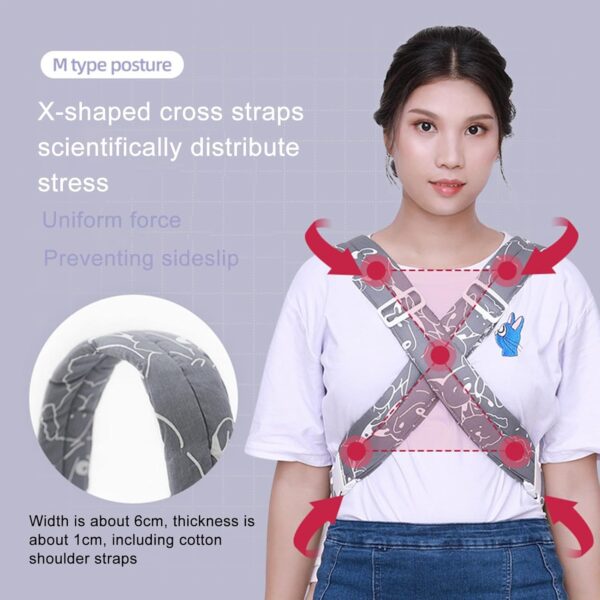 Toddler Hip Carrier, Baby Soft Carrier, 4-in-1 Carrier, Light and Airy Baby Carrier, Front and Back Carry Baby Holder with Adjustable Waist Belt and Ergonomic Seat for to Toddler - Image 7