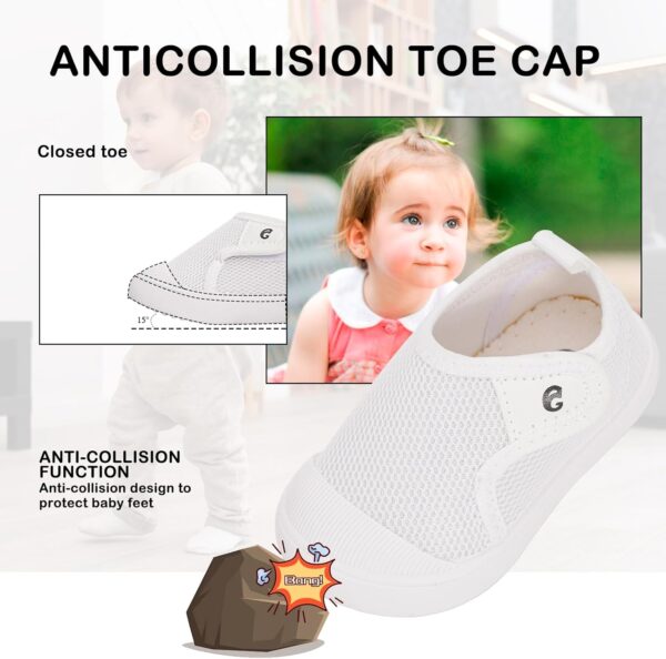 Cheerful Mario 0-3 Years Baby Girls First Walking Shoes Toddler Shoes Girls Sneakers Infant Trainers Breathable and Flexible - Image 3