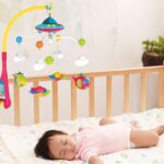 BABY Musical Crib Mobile, Baby Crib Mobile, Remote Control Nursery Lights Projector Function, Kids Accessories, Nursery Decor for Boys and Girls - Image 2