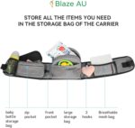 Baby Hip Carrier with Seat | Baby & Toddler Carrier with Adjustable Waistband & Back Support - Image 6