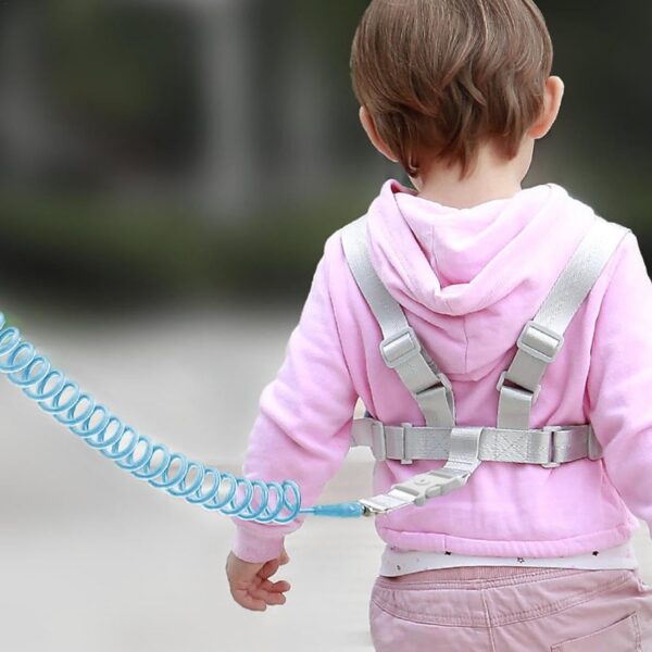 Toddler Safety Harnesses & Leashes - Glow-in-The-Dark Safety Harnesses Wrist Link - Baby Anti Lost Harness Belt Strap, Kids Walking Wristband Assistant, Baby Walking Holder - Image 2