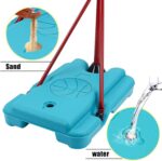 TONZE Kids Basketball Hoop and Stand Height Adjustable,Net and Ball Outdoor Indoor Mini Basketball Hoop Sport Play Set Toys for 4 5 6 7 Year Old Boys Girls(88cm/138cm/190cm) - Image 3