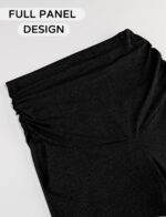 Happy Cherry Maternity Trousers Over Bump Pregnancy Pants Womens Casual Palazzo Lounge Trousers with Pockets Maternity Straight Long Pants S-XXL - Image 4