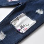 Tearfuty Toddler Baby Girls Floral Print Long Sleeve Top Pants 2Pcs Outfits Black - Image 7