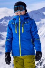 Mountain Warehouse Slalom Kids Extreme Waterproof Ski Jacket - Fleece Lined Padded Coat with Detachable Snowskirt, Boys & Girls - Winter Skiing, Sports, Walking - Image 8