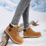 ARRIGO BELLO Winter Boots for Boys Lined Zipper Kids Snow Lace-up Girls Warm Winter Boot Sizes 12.5-5 - Image 8