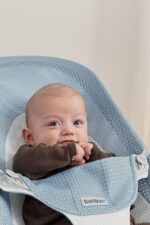 BabyBjörn Bouncer Balance Soft, Mesh, Sky Blue/White - Image 3