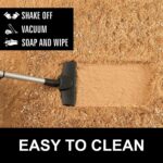 BOLUXIU Living Room Rugs,Khaki 120 * 160cm Fluffy Area Rug for Bedroom, Soft Touch Rug for Kids Room, Living Room Decor, Fuzzy Carpet for Nursery Soft Shaggy Rug for Play Room - Image 6