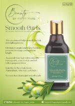 Smooth curls by Happy Mane hair growth oil with Rosemary, Avocado, grapeseed oil - Natural Detangler for Curly & Afro Hair, Enhances Shine, Strength - For Men & Women, kids - 7.03 Oz / 200ml - Image 2