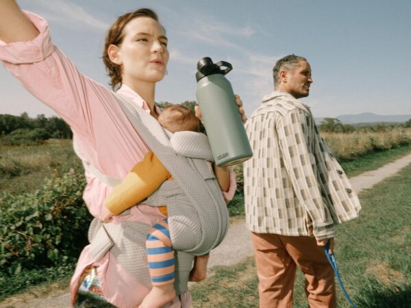 Ergobaby Omni Deluxe All-in-One Baby Carrier for Newborns from Birth up to 20kg, Ergonomic 4-Position mesh Baby Carrier Back Carrier Baby Carrier Travel System, Pearl Grey - Image 3