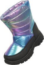 Mountain Warehouse Caribou Junior Kids Snow Boots - Snowproof, Fleece Lining, Warm, Insulated, High Traction Sole - Ideal For - Image 6