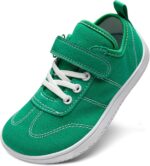 Barefoot Shoes Kids Wide Boys Girls Minimalist Canvas Trainers Walking Sneakers for School Running Outdoor Sports