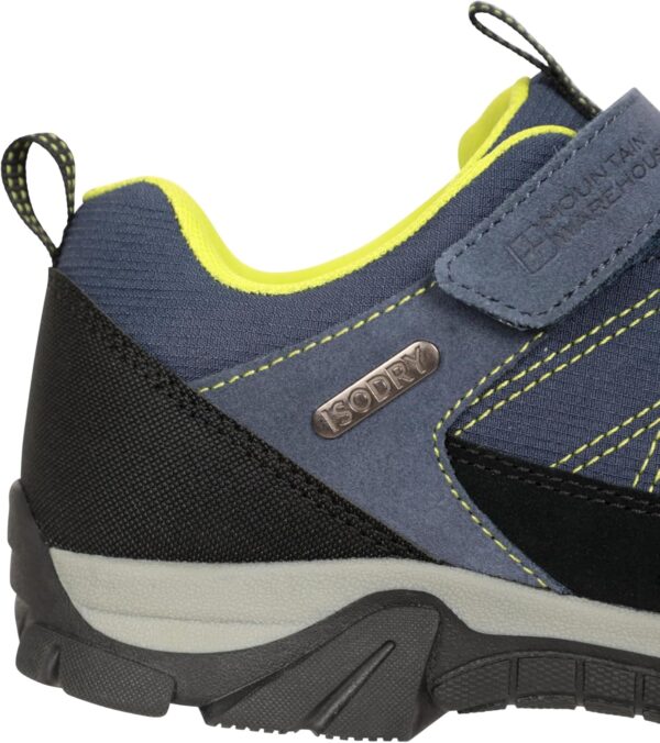 Mountain Warehouse Trail Kids Waterproof Hiking Shoes - Breathable Plimsolls with Suede & Mesh Upper, Rubber Outsole & EVA Cushion - Walking, Hiking, Outdoors & Trekking - Image 7