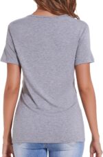 Sosolism Essential Nursing Tops Summer Breastfeeding Tshirt Short Sleeve Soft Feeding tee for Women - Image 4