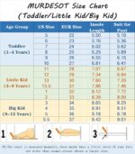 MURDESOT Kids Shoes Toddler Boys Girls Athletic Running Sports Strap Sneakers for Toddler/Little Kid/Big Kid - Image 4
