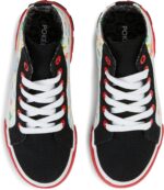 Pokemon Boys Pikachu Athletic Sneakers - Boys Pikachu High Top Shoes - Pikachu Charmander Bulbasaur High Top Lace Up Sneakers - Image 2