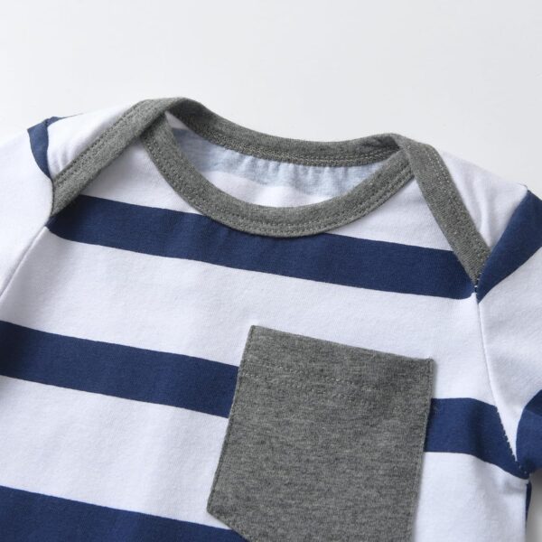 Tearfuty Newborn Baby Boy Rompers Cotton One Piece Jumpsuit Long Sleeve Rompers（2 Pack） - Image 5