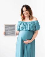 Pearhead 25.4 cm x 25.4 cm Letterboard, Nursery Message Board, Milestone or Baby Announcement Sign, Hospital Birth Sign, Baby Girl or Baby Boy Gift, Light Gray - Image 6