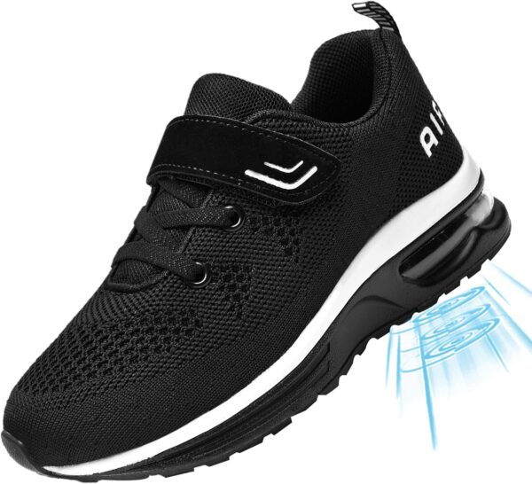 PERSOUL Air Shoes for Boys Girls Kids Children Tennis Sports Athletic Gym Running Sneakers - Image 4