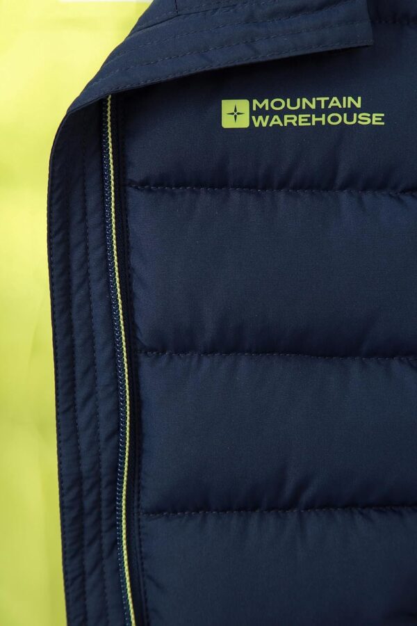Mountain Warehouse Rocko Kids Padded Gilet - Water Resistant Rain Coat with Microfibre Padding & Front Pockets, Boys & Girls - For Autumn, Winter & Outdoors - Image 5