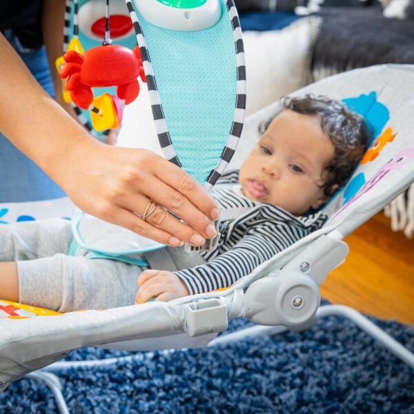 Baby Einstein Ocean Explorers Kick to It Opus Musical Infant to Toddler Rocker Swing Chair 0-30 Months - Image 11