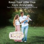 Infant Lounger Baby Nest Replacement Cover | Hypoallergenic | Premium | [Fits Dockatot Deluxe+] (Cover Only) (Rainbow Dino) - Image 6