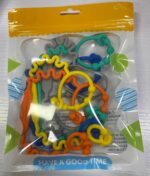 JoyLife Silicone Dummy Clip for Baby Boys and Girls, Food Grade Pacifier Clips Sippy Cup Strap, Adjustable Stroller Strap Hanging Toys Applies to high Chair Cribs Car Seat Toy Safety Straps 5PCS - Image 7