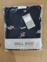 Smallshow Women's Maternity Short Sleeve Summer Dress O Neck Casual Ruffle Pregnancy Clothes - Image 6