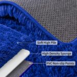 Ailyei 8x10 Large Area Rugs for Living Room, Ultra Soft Royal Blue Big Shag Rug for Bedroom Nursery, Modern Fluffy Plush Carpet for Girls Boys Kids Room Dorm Home Decor, Upgrade Non-Slip - Image 5