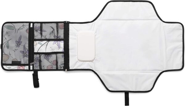 JumpOff Jo – Portable Changing Pad – Padded Diaper Changing Station – Fairy Blossom - Image 8