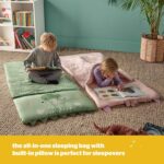 Silentnight Healthy Growth All-In-One Sleepover Bag - Sleep Bag & Built-In Pillow for Comfort and Convenience - Super Soft and Cosy Brushed Microfibre Travel Nursery Sleeping Bag - 160x70cm - Image 2