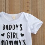 Newborn Infant Baby Girl Clothes Romper Shorts Set Summer Short Sleeve and Bloomers Shorts Headband Infant Outfit Set - Image 6